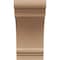 Ekena Millwork 8"W x 8"D x 16"H Wide Hughes Rough Cedar Woodgrain TimberThane Corbel, Primed Tan CORUR08X08X16HUGRCPR - alternate 3